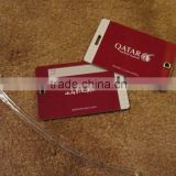 first class clear luggage tag loop strap (M-LP024)