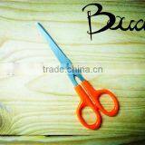 Special Stainless Steel Stationery Scissors With Plastic Handle BD-S1668