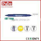 Non- Toxic Round Barrel Metallic Marker Pen Double Head thumbnail-1