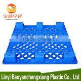 1100x1100x140mm Nine Feet Water Proof Hot Sale Virgin HDPE Plastic Pallet for Concret Blcok With High Duty thumbnail-6