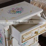 Italian Furniture Reproduction - Baroque Solid Wood Handcraft Bedstand-classic Bedroom Furniture thumbnail-5