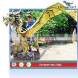 Theme Park Coin Operated Animatronic Walking Dinosaur Rides thumbnail-3