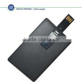 China 1gb USB 2.0 Flash Drive Yellow Custom Business Plastic USB Credit Card