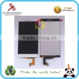 original lcd repair parts for P7 5.0'' display screen, touch assembly white or black for Huawei
