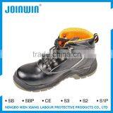 Anti-Puncture Slip Anti Static Top Smooth Leather Toe Cap Working Shoes thumbnail-1