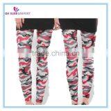 Polyester/spandex Womens Camo Sports Leggings thumbnail-1