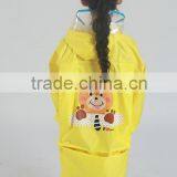 100% Polyester or Oxford Children Polyester pu Raincoat Poncho Military Outdoor Workplace Bicycle Motorcycle Poncho thumbnail-6