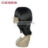 Shoulder Length Bob Wavy Natural Style Synthetic Wig thumbnail-3