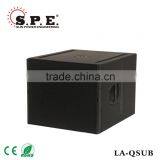 SPE AUDIO Newly LA-QSUB Single 18 Inch 800W High End Passive Line Array Subwoofer Speaker