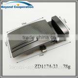 Gentleman Fashion Adjustable Belt Buckle Metal Zinc Automatic Buckle Zinc Alloy Casting Autolock Buckle