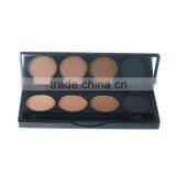 Dark and Light Mix Palette 4 Colors Eyebrow Makeup Powder Eyebrow Stencils