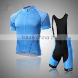 CHEJI mens custom breathable bright cycling jersey bib shorts SETS KCY045