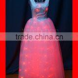 Remote Control LED Light Street Dance Clothes, Programmable Luminous Dress