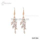 Fashion 18K Gold Diamond Wedding Earring thumbnail-1