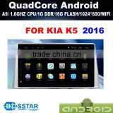 android car audio entertainment multimedia system for kia k5 2016 with gps wifi bt usb sd