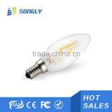 2W SMD Led Filament Candle Bulb 2200k thumbnail-1