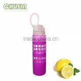 Cute Design Borosilicate/soda Lime Glass Water Bottle With Food Grade Silicone Sleeve thumbnail-5