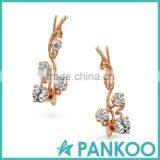 925 Sterling Silver Modern Rose Gold AAA Cubic Zirconia Ear Pin Ear Crawlers thumbnail-1