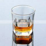 Star Shaped 9oz Clear Drinking Whisky Glass Rock Tumbler thumbnail-5