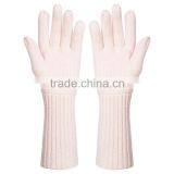 Fancy Women Winter Pure Cashmere Knit Hand Gloves, Well-Designed Warm Winter Knit Gloves thumbnail-2