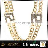 DIY Beautiful New Year 18k Gold Chain Necklace thumbnail-1