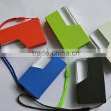 2016 New Advanced Design Beautiful and Good Quality Mini Crystal Chager, Crystal Abs Power Bank