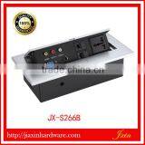 Universal Three Inserted Multifunctional Tabletop Plug Socket