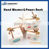 Macaron Gift Rechargeable Battery Cute Portable Hand Warmer Power Bank 3500mah