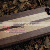 Pure Walnut and Maple Wood Mobile Phone Cover For Iphone5
