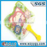 PAPER PP PLASTIC HAND FANS thumbnail-1