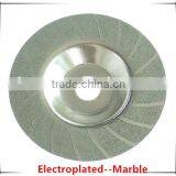 Marble and Granite Diamond Electroplated and Vacuum Brazed Cup Wheel thumbnail-1