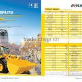 Brand New 5.0Ton OUJIN GEM650 Hydraulic Wheel Loader/Engineering & Construction Machinery 5ton Wheel Loader (EOUGEM) GEM650 thumbnail-5