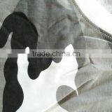 OEM 60% Cotton 40% Polyester Jersey Grey Camouflage Military Plain T Shirt thumbnail-4