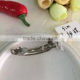 Silver French Barrettes Clip For Hair Bows Metal French Clip 5 Styles Available thumbnail-1