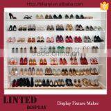 Shoe Display Stands Metal Shoe Rack Shoe Stand For Display thumbnail-1