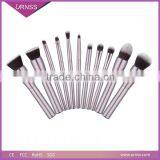 Chocolate Color Arylic Handle Makeup Brushes thumbnail-1