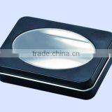 High Quality Black With Pvc Window USB Tin Box