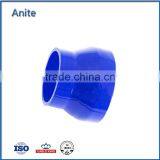 High Pressure Hand Made 4 Piy Fiber Insert Reducer SIlicone Rubber Hose Connector thumbnail-2