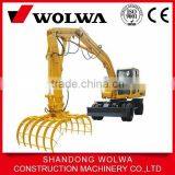 11t Wheeled Hydraulic Stacker Excavators thumbnail-2