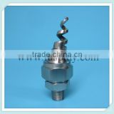 SS swivel joint with brass or stainless steel spjt spiral nozzle