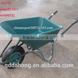 Europe Plastic Garden Wheel Barrow With 4.00-8 Rubber Wheel WB6414 thumbnail-4