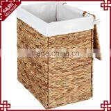 Environmetal Natural Water Hyacinth Woven Home or Hotel Laundry Basket thumbnail-3