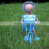 Metal Garden Planter Metal Tricycle Garden Planter Garden Decoration thumbnail-5