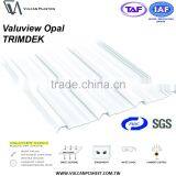 Co-Extruded Plastic Polycarbonate Corrugated Roofing Sheet (Valuview Opal TRIMDEK) thumbnail-6