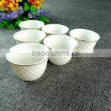 High Quality Bulk Porcelain Tea Cup Set In Gigt Box Wholesale Ceramic Tea Cup Set thumbnail-1