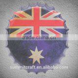 Vintage 40CM Large Beer Cap Metal Wall Art thumbnail-3