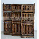 Classcail Bake Color Wooden Flower Stand thumbnail-5