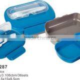 pp Lunch Box Food Container,3 Compartment Bento Box thumbnail-5