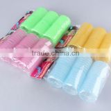 6PC Plastic HAIR ROLLERS/Hair Tools/nylon paster