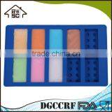 NBRSC 2pcs Silicone Ice Cube Tray Mold Building Brick Chocolate Baking Mold thumbnail-5